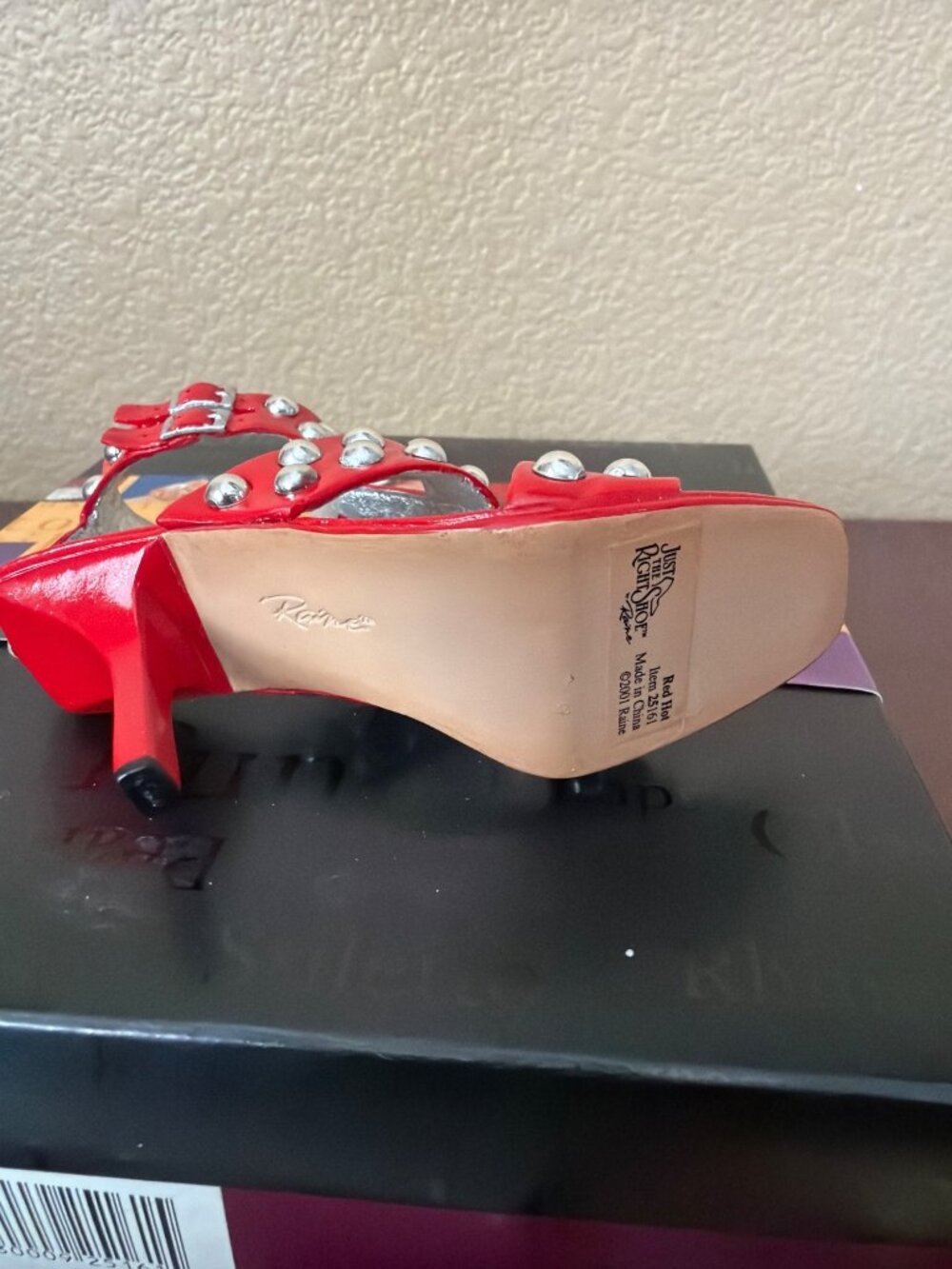 Just the Right Shoe by Raine Lot of 3 Red Hot On Fire Diamond Wrap w/Boxes COAs - Picture 12 of 15